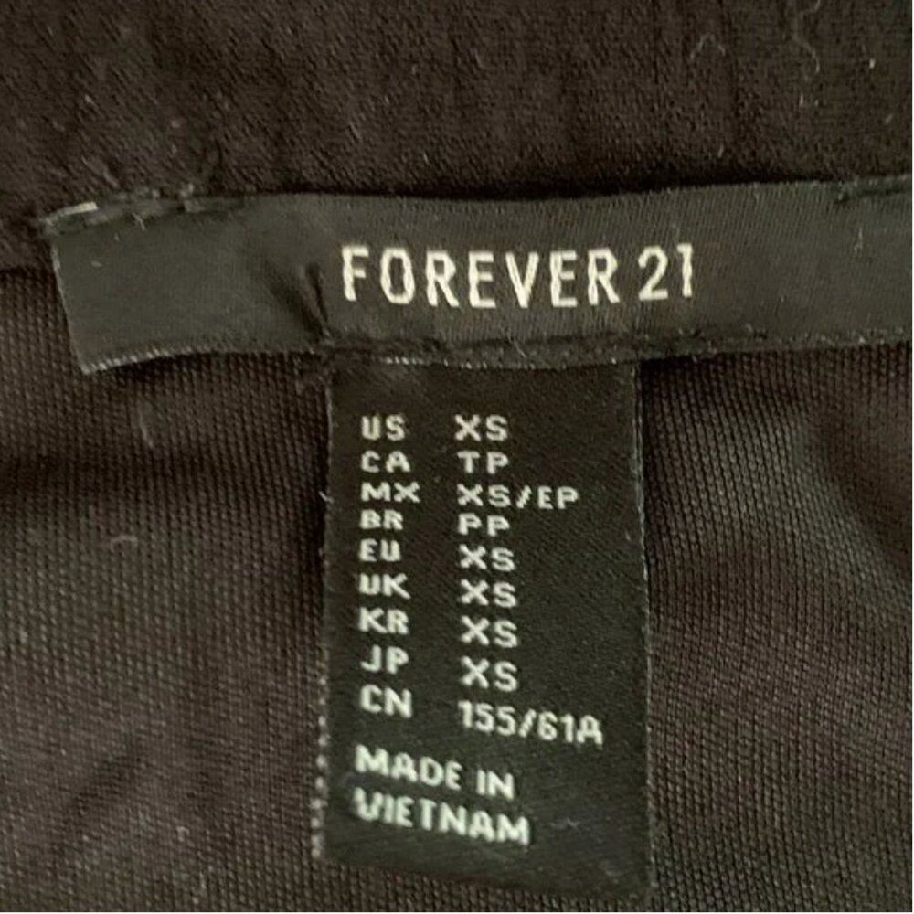 Forever 21 Black Maxi Skirt Size XS - Picture 7 of 8